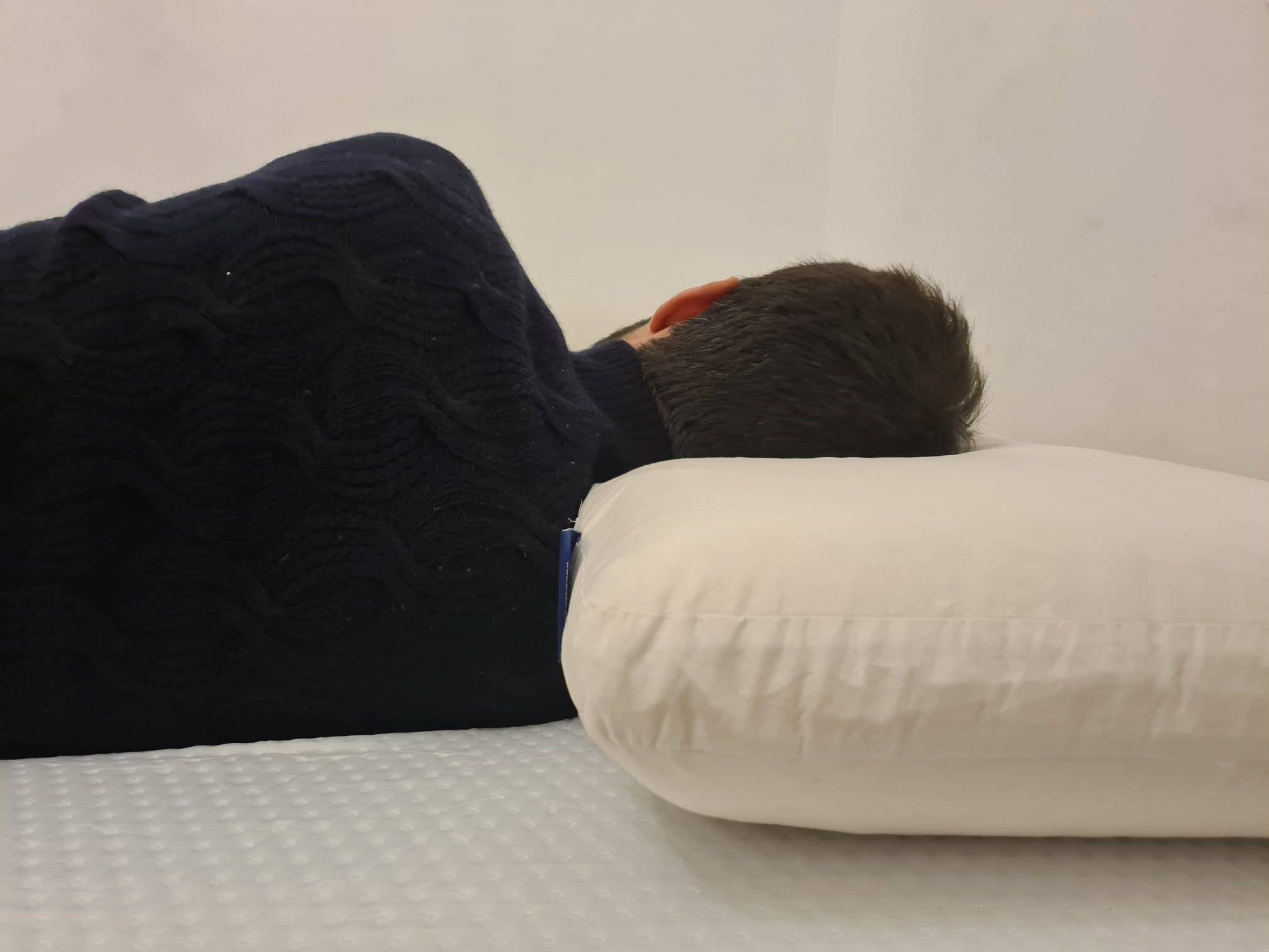 almohada liroon látex prueba